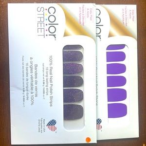 Color Street Set Purple Nail Polish Strips